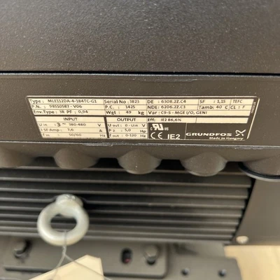 New | in-Stock Grundfos 15955-4P-5HP LCSE Centrifugal Pumps California US | Davliegogo LLC #1705453