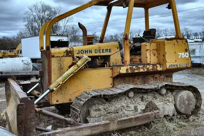 Used 1985 DEERE 750 LGP Bulldozers Pennsylvania US | Proxy Equipment #1378146