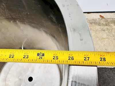 USED 1993 PERMA-SAN 60 GALLON JOVC