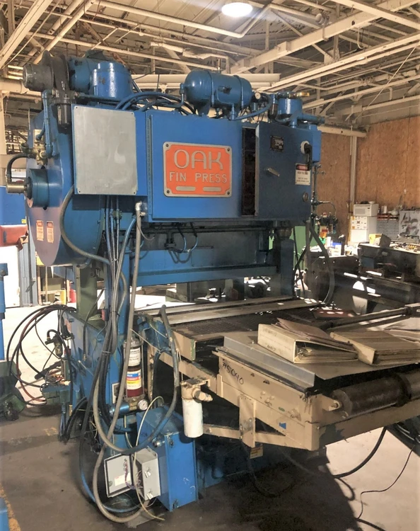 Used 1980 OAK OAK FP-2-48-615 PRESS Fin Presses Michigan US | Alma Machinery #899798