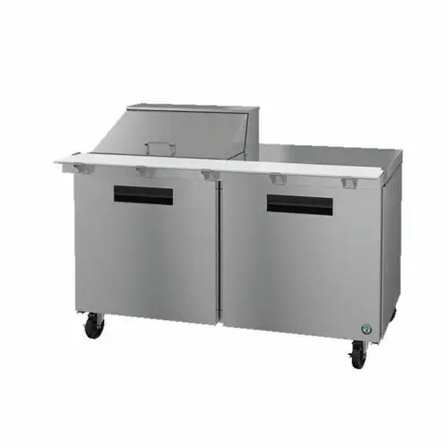 Hoshizaki SR60B-12M 60" Steelheart Mega Top Sandwich/Salad Prep Table w/ Refrigerated Base, 115v