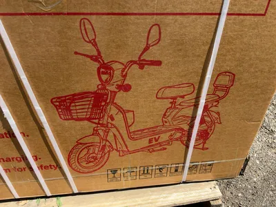 New SDLANCH EV Electric Scooter, Battery Operated, Steel Frame, Painted Plastic Shell, LED Running L...