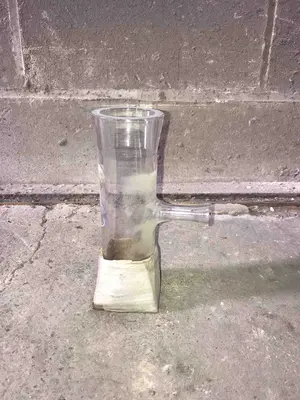 50mm Dia QVF Unequal Tee Pieces; PTU 2/0.7