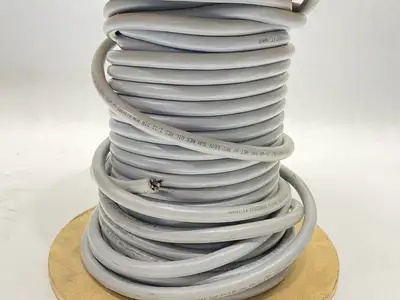USED LAPP OLFLEX 190 MULTIPLE CONDUCTOR CABLE GRAY 18AWG 12C 80FT SPOOL