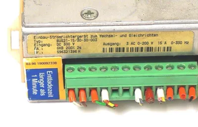USED BAUMULLER BUS21-15/30-30-003 SERVO DRIVE BUS21153030003