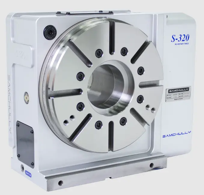 New | Build-to-Order SAMCHULLY S-320 Rotary Tables Texas US | Hillary Machinery 2 #68898