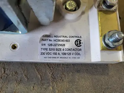Used HUBBELL HC59345-603 Switchgears British Columbia CA | Lenmark #240590