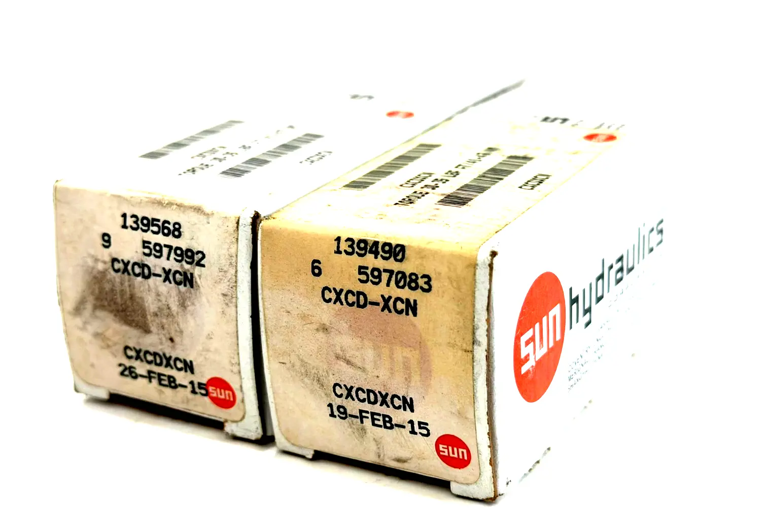 NEW LOT OF 2 SUN HYDRUALICS CXCD-XCN CHECK VALVE CXCDXCN