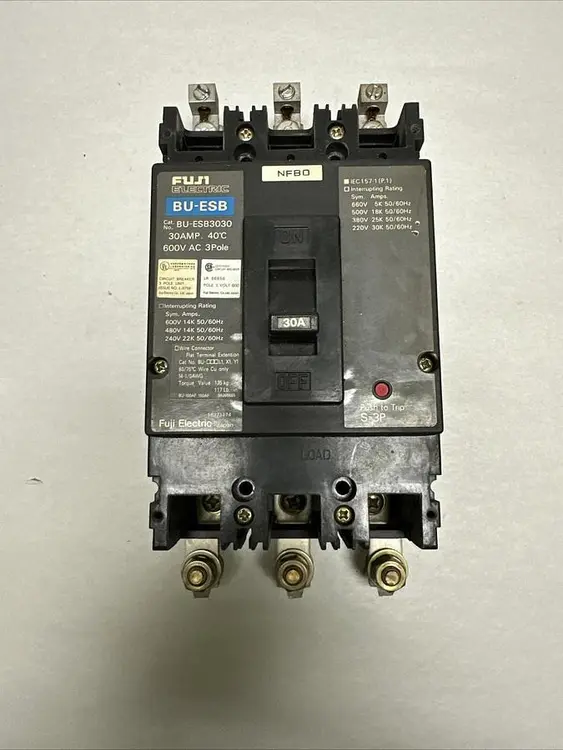 Used FUJI BU-ESB3030 Circuit Breakers | Surplus Asset Holdings #1188958