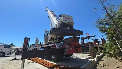 Used 2008 LINK-BELT HTC-8690 Telescopic Boom Lifts California US | Ben Kaplan Equipment #1233508