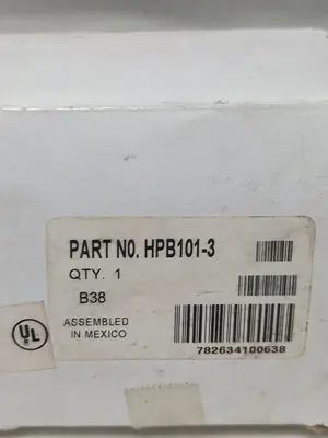 New | in-Stock EDISON HPB101-3 Miscellaneous Equipment (Electrical & Power) | Surplus Asset Holdings #1203695