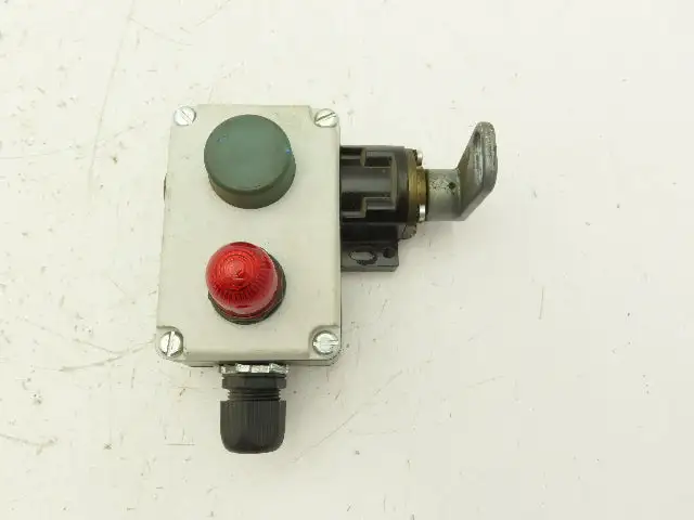 Siemens 38E7 160-1BD00-0A81 Rope Pull Grab Cable Switch 2-Way 3-Position 400V