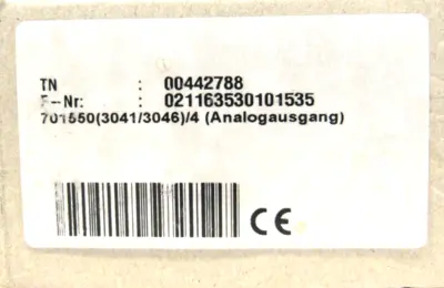 NEW JUMO 00442788 INDICATOR