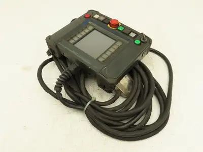 Idec HG2R-SS62BH-MK1260 Robot Teach Pendant Display Unit With E-Stop & Cord