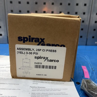 New | in-Stock SPIRAX SARCO 54819 Miscellaneous MRO Indiana US | J&J Industrial Supply #1513110
