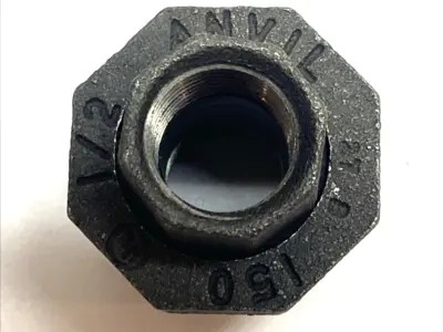 New | in-Stock Anvil Ground Joint Union 1/2" NPT Malleable Iron Plumbing Equipment Michigan US | Maverick Industrial Sales #1400115