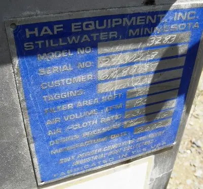 USED 2002 HAF EQUIPMENT INC. 58 CT 3283