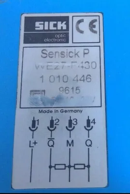 SICK Senseick P WE27-F430 ( 1 010 446 ) Photoelectric Sensor 5D-1