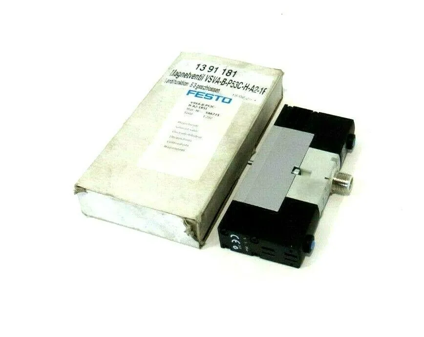 NEW FESTO VSVA-B-P53C-H-A2-1R5L SOLENOID VALVE 546771 VSVABP53CHA21R5L