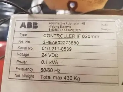 USED 2001 ABB LEXARC 500C/AC