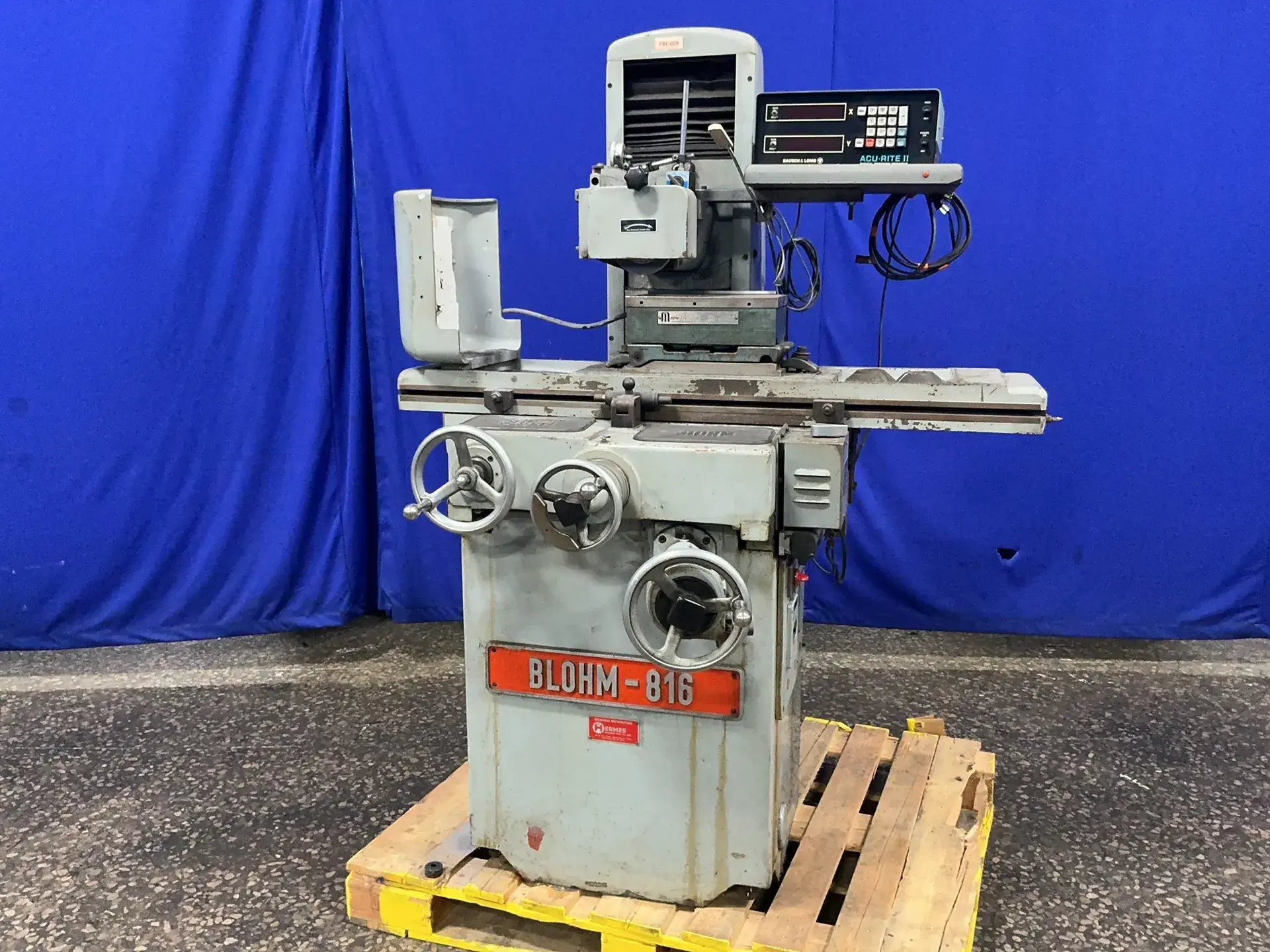 Used BLOHM 816 Reciprocating Surface Grinders Ohio US | HGR 24 #1419010