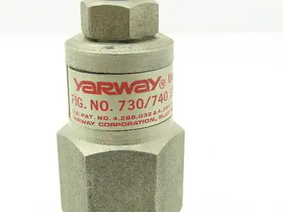 Yarway 730/740 EL Unibody Impulse Steam Trap Valve 30mm 300 PSI