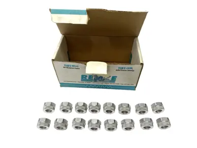 New | in-Stock Remke Aluminum Cord Grip Nut 1/2" LOT OF 16 Electrical Fittings Michigan US | Maverick Industrial Sales #1397791