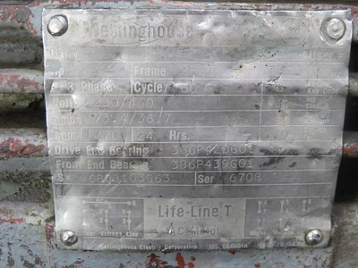 Used WESTINGHOUSE _UNKNOWN_ A.C. Motors Texas US | OCO Industrial #1702999