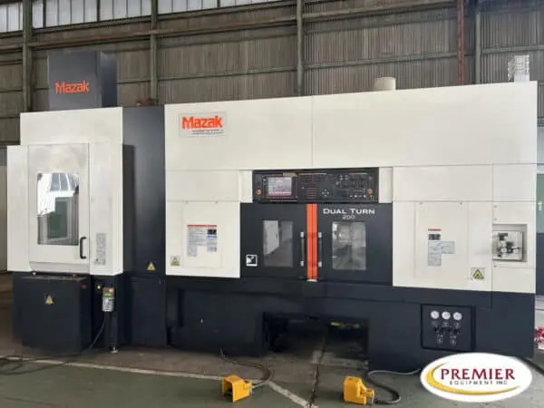 Mazak Dual Turn 200 with Gantry – 2019