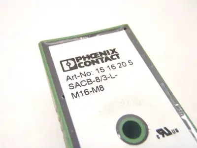 USED PHOENIX CONTACT SACB 3002617371 SENSOR ACTUATOR CONTROL BOX