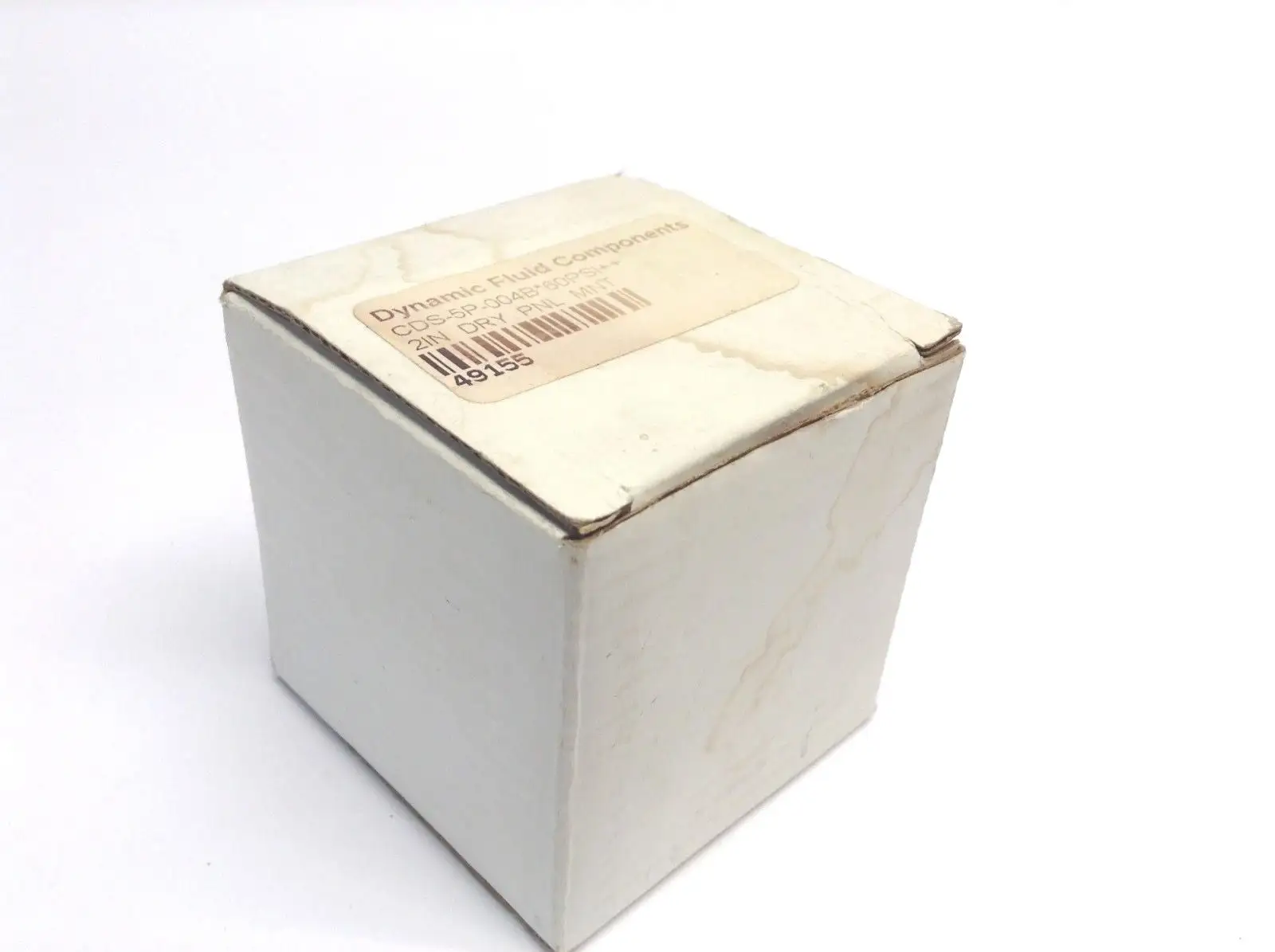 New | in-Stock Dynamic Fluid Components CDS-5P-004B 60 PSI 2 Inch Dry Panel Mount w/ Clamp Air Gages Michigan US | Maverick Industrial Sales #1391180