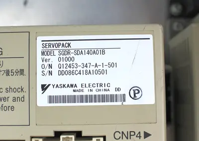USED YASKAWA ELECTRIC SGDR-SDA710A01BY32