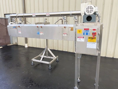 PDC Dual Zone Heat Shrink Steam Tunnel with Conveyor