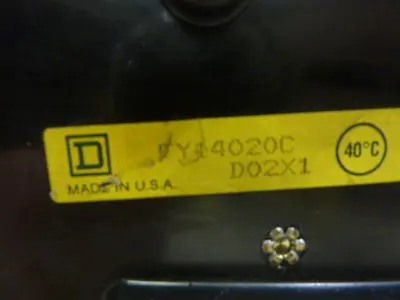 USED SQUARE D FY14020C