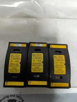 Used BUSS JT60060 Miscellaneous Equipment (Electrical & Power) Ohio US | Surplus Asset Holdings #1363845