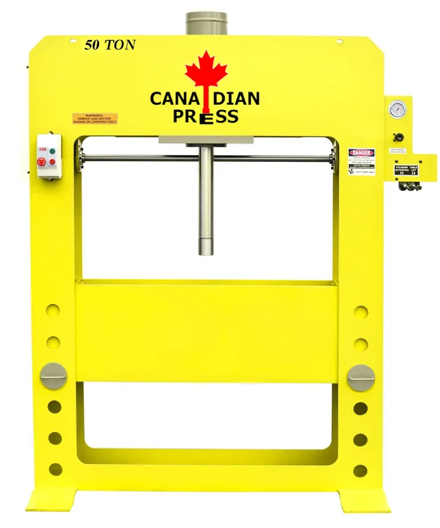Used MACHINECO (CANADIAN PRESS DIVISION) HFP-50 H-Frame Presses Quebec CA | Machineco #1256369