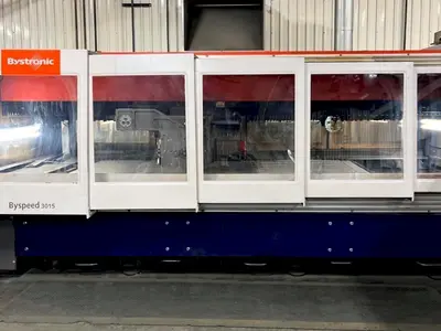 Used 2004 BYSTRONIC BYSPEED 3015 Laser Cutters Illinois US | Machine Factory Outlet #1263168