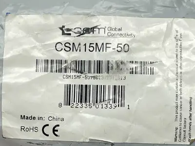 New | in-Stock L Com CSM15MF-50 Cable & Wire Michigan US | Maverick Industrial Sales #1489532