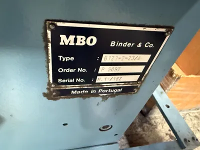 MBO Folding & Finishing Equipment – Multiple Units Available Folders | Machinery Solutions Group, Inc. (35)