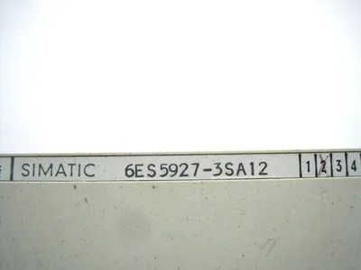 USED SIEMENS 6ES5927-3SA12 CPU MODULE 6ES59273SA12
