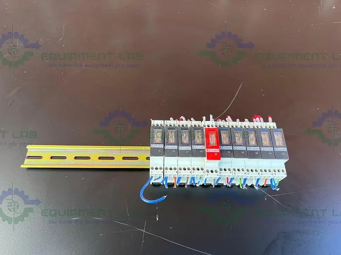 Used LOT OF 9 - CROUZET GORDOS GMS-OAC 84130105 SOLID STATE RELAY W/ GMS-ODC 84130104 Electronics & Components | Equipment Lab #486236
