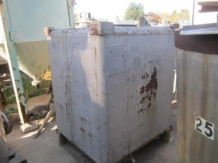 Bin, 45 CF, C/st, 46" X 46", OT/FB #S696315