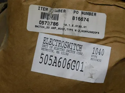 USED ELECTROSWITCH 505A606G01