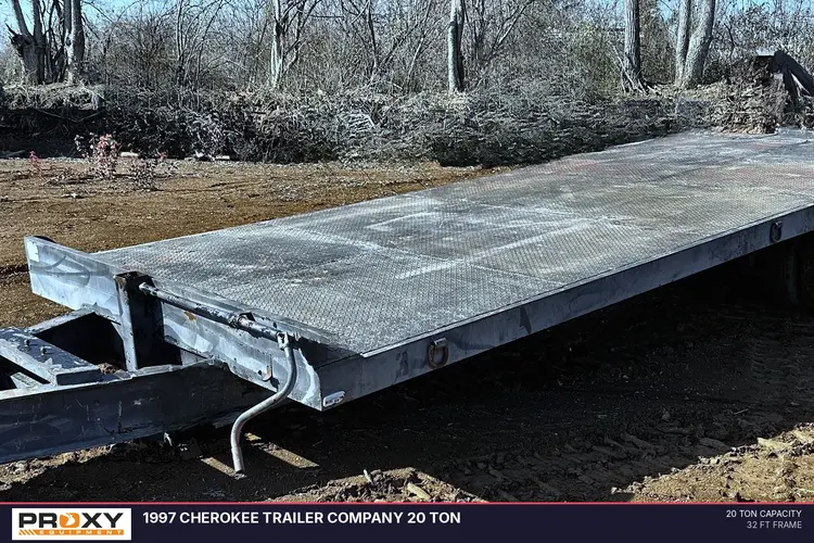 Used 1997 CHEROKEE TRAILER COMPANY 20 TON Flatbed Trailers Kentucky US | Proxy Equipment #1377883