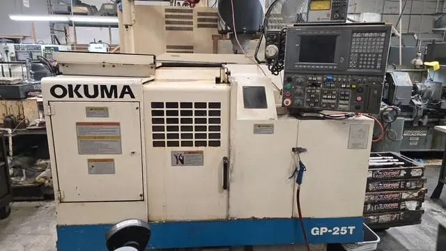 Used OKUMA GP-25T Cylindrical Grinders Including Plain & Angle Head Michigan US | Tramar Industries #419644