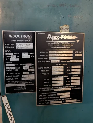 Used _UNKNOWN_ _UNKNOWN_ Induction Heaters Texas US | IRS Auction #1320602