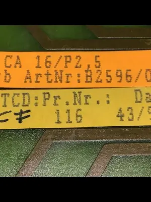 USED BACHMANN ELECTRONIC CA16100E