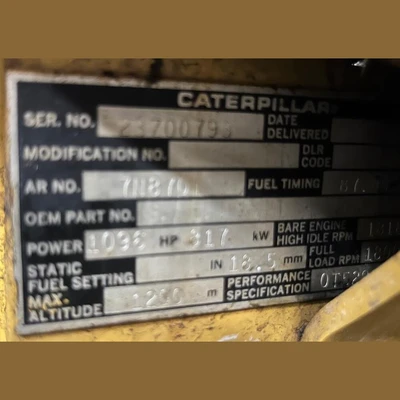 USED 1984 CAT 3508