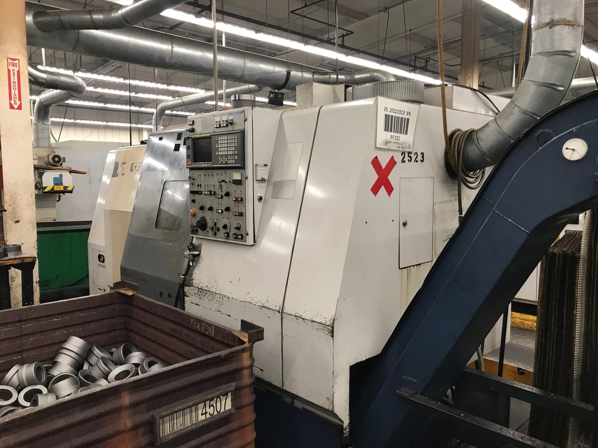 USED 1998 MORI SEIKI ZL25B/500