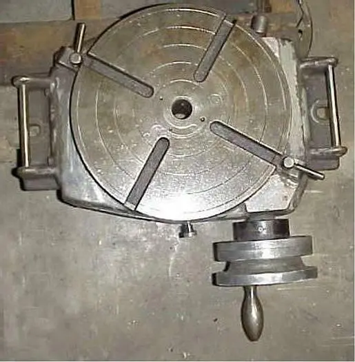 Preowned 16″ Kempsmith Rotary Table Model V886